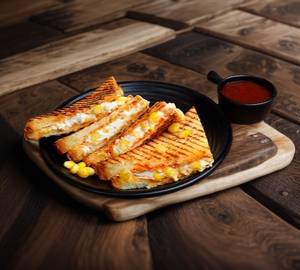 Sweet corn sandwich