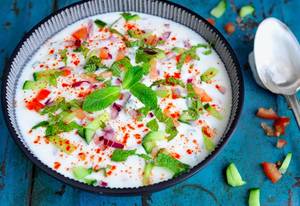Mixed Vegetable Raita 