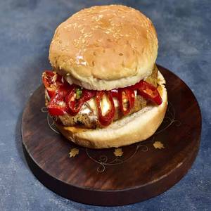 Spicy Paneer Burger
