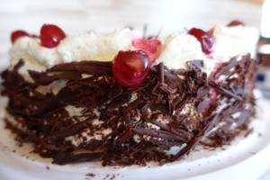Black forest  cake