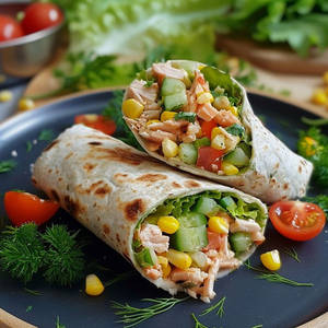 Cheese Corn Wrap