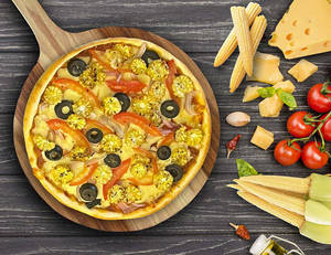 Babycorn Treat Pizza (m)