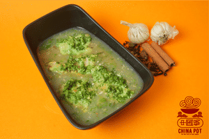 Fish In Green Garlic Sauce