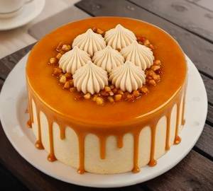 Butterscotch Cake (Eggless)