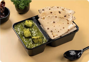 Tawa Roti (3 Plain/ 2 Ghee) + Palak Paneer