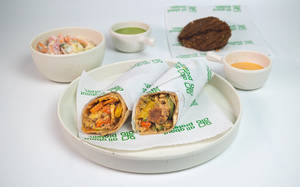 Nawabi Kebab Protein Wrap