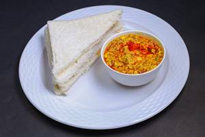 Paneer Bhurji with Bread