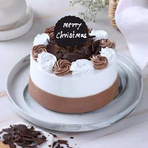 Merry Christmas Black Forest Cake