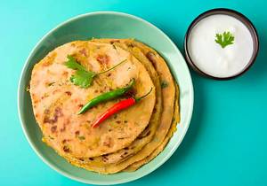 "Double Egg Paratha"                          