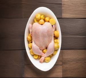 Chicken carry cut (250 Gram) And(1 kg Potato)