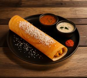 Coconut masala dosa