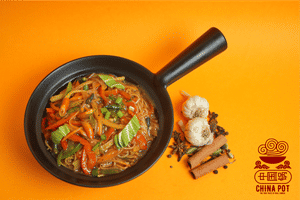 Veg. Pan Fried Noodles