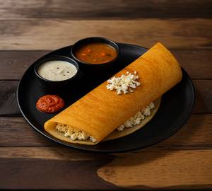 Paneer plain dosa