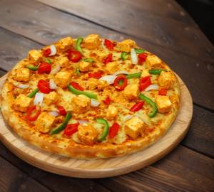 Tandoori paneer pizza