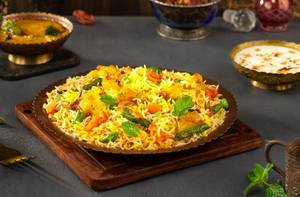 Veg dum biryani [500 ml]