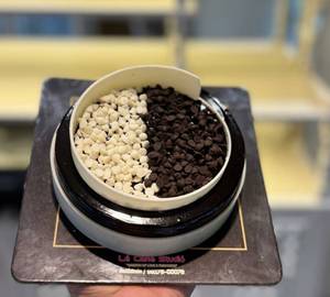 Double Choco Chip Truffle Cake