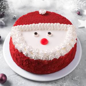 Velvet Claus Cake