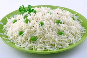 "Green Peas Pulao"                          