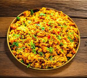 Egg bhurji with prantha