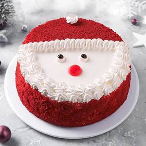 Santa Red Velvet Cake [Half Kg]