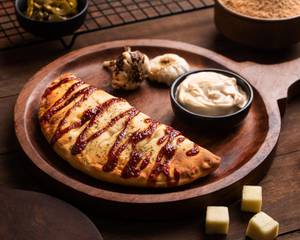 BBQ Glazed Cottage Cheese Garlic Bread (Free Dip!)