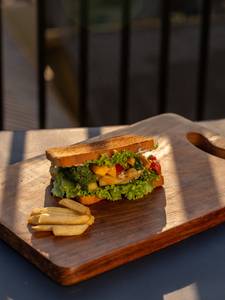 Exotic Veg & Cheese Sandwich