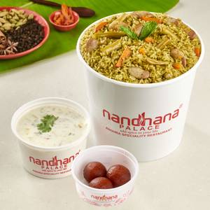Bucket Veg Nati Style Donne Biryani