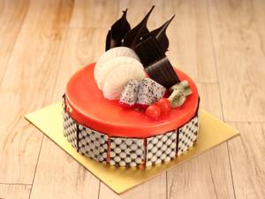 Egg Less Strawberry Cool Cake 1kg