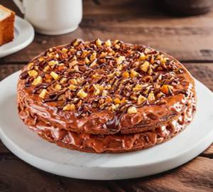 Almond Brownie  cake