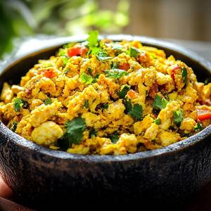 Egg Bhujiya [2pic]