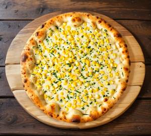 Sweet corn pizza
