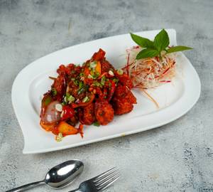 Chilli Garlic Prawns