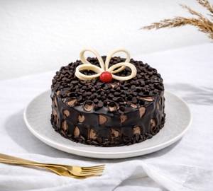 Eggless Chocolate Nuttybutty Cake