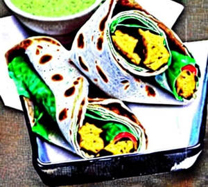 Veg Nuggets Wrap