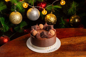 Belgian Chocolate Bento Cake