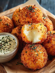 Crispy Potato Cheese Balls