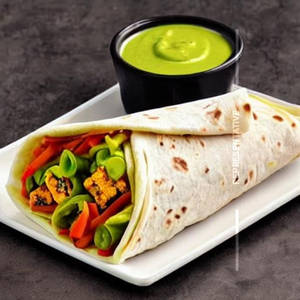 Cheese Veg Nuggets Wrap