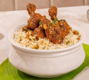 Chicken lollipop biryani [3 pieces]