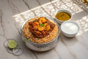 Prawns biryani