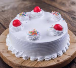 Vanilla Less Cream Cake