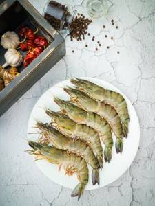 Tiger Prawns Cleaned [Gross Wt & Not Net Wt]