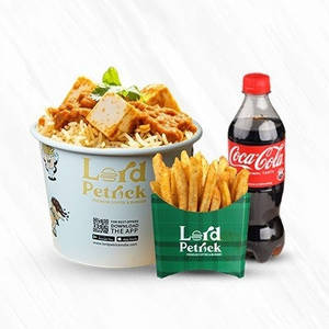 Spicy Korean Rice Bowl+regular Fries+coke