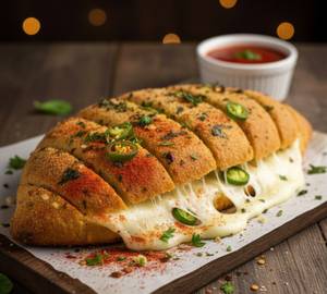 Cheese Stuffed Garlic Bread Stick