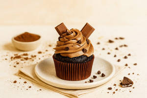Nutella Crunch Cupcake