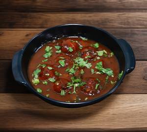 Veg Manchurian Gravy (8 pcs)