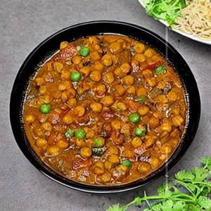 Mushroom matar mushroom chana