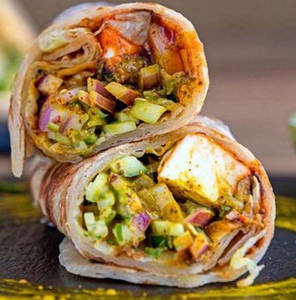 Veg paneer roll