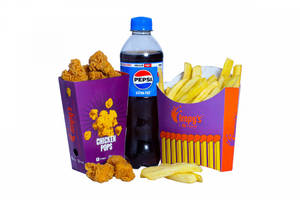 Fries Popcorn Mix
