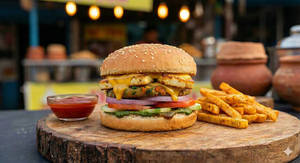Veg. Paneer Burger