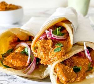 Butter Chicken Roll